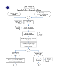 İlama Bağlı Bor&ccedil; &Ouml;demeleri S&uuml;reci