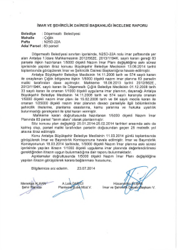 G&uuml;ndemin 15.Maddesi - Antalya Belediyesi