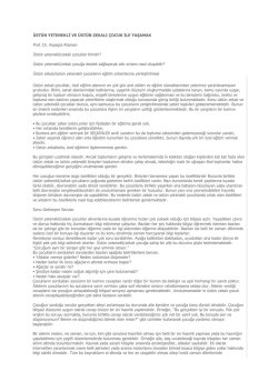 Üstün Yetenekli Çocukla Yaşamak