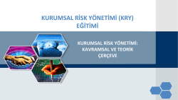KURUMSAL RİSK Y&Ouml;NETİMİ (KRY) EĞİTİMİ
