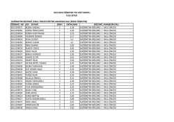 ilk&ouml;ğretim b&ouml;l&uuml;m&uuml; /okul &ouml;ncesi eğitimi anabilim dalı