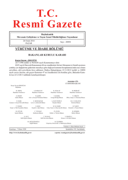 y&uuml;r&uuml;tme ve idare b&ouml;l&uuml;m&uuml;