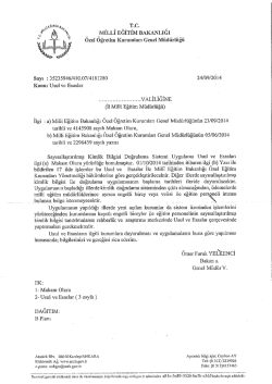 Sayısallaştırılmış Kimlik Bilgisi Doğrulama Sistemi Uygulama Usul