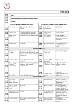 Kongre programı i&ccedil;in tıklayın