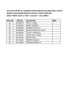 Medeni Hukuk (Giriş &ndash; Kişiler Hukuku)