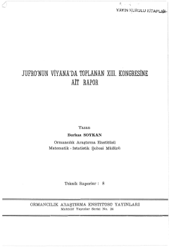 024 - Doğu Karadeniz Ormancılık Araştırma Enstitüsü Müdürlüğü