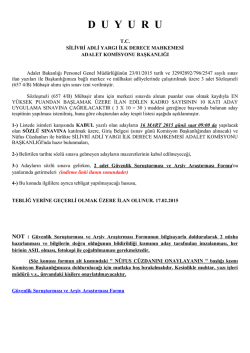 (657 4/B) M&uuml;başir ADAY TESPİT LİSTESİ 17.02