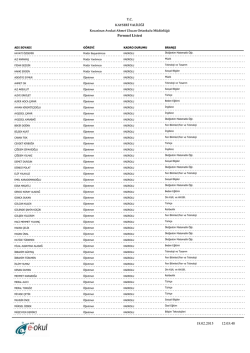 branş &ouml;ğretmenleri