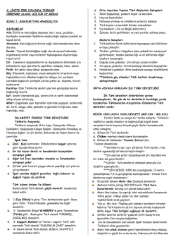 k&uuml;lt&uuml;r ve miras konu 1: anayurttan anadolu`ya kavramlar