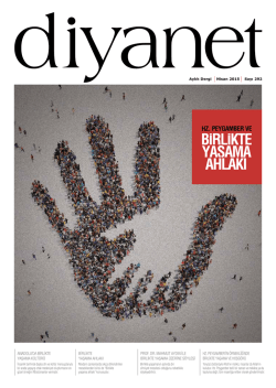 Aylık Dergi - Diyanet İşleri Başkanlığı
