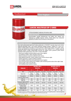 LUKOIL MULTIFLEX EP C GRES End&uuml;striyel Gres