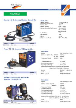 G400 005 - teknolit.com.tr