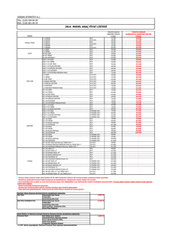 Tüm 2014 model yılı fiyatları için tıklayın