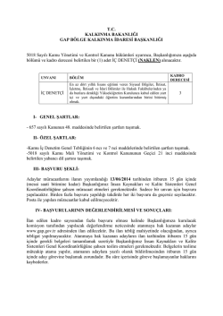 Merkez Teşkilatı Harcama Birimlerinin ve İl Sağlık M&uuml;d&uuml;rl&uuml;klerinin