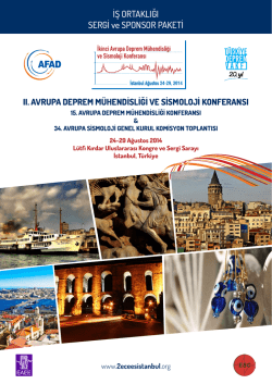 İŞ ORTAKLIĞI SERGİ ve SPONSOR PAKETİ