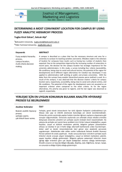 determınıng a most convınıent locatıon for campus by