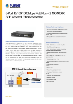 8-Port 10/100/1000Mbps PoE Plus + 2 100/1000X
