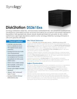 Synology DS3615xs Broş&uuml;r