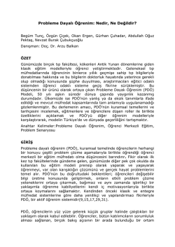 Nedir, Ne Değildir? - Başkent &Uuml;niversitesi Tıp Fak&uuml;ltesi