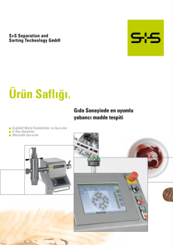 &Uuml;r&uuml;n Saflığı. - BAYKON End&uuml;striyel Tartım Sistemleri