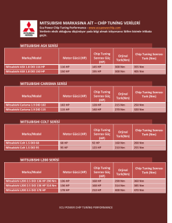 chip tuning verileri - Ecu Power Chip Tuning Performance &Ccedil;orlu
