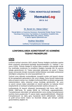 HematoLog - T&uuml;rk Hematoloji Derneği