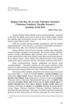 (T&uuml;rkmen Nakılları), Parafiks Yayınevi, İstanbul