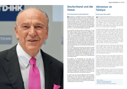 Almanya ve T&uuml;rkiye: - TD-IHK