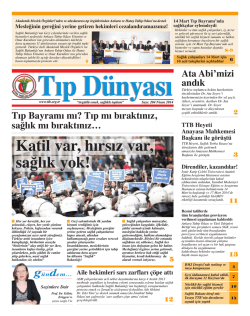 sağlık yok! Katil var, hırsız var,