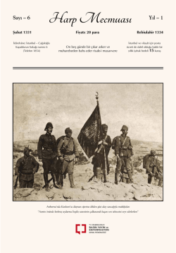 harp mecmuası sayı 6