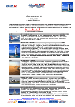 D    U    B     A   İ - Yiv Tour Turizm Seyahat Acentası