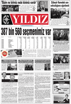 G&uuml;nl&uuml;k Gazetenin Tamamını Okumak İ&ccedil;in TIKLAYIN