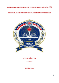 2014 kasım ayı bülteni