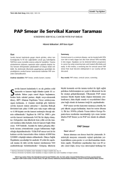 PDF İndir - T&uuml;rkiye Aile Hekimliği Dergisi