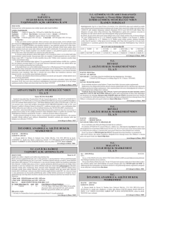 tc sapanca sulh hukuk mahkemesi taşınmazın açık artırma ilanı