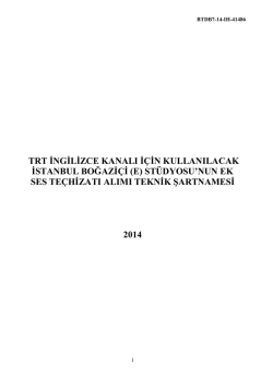 Ek Ses Teknik Şartname 3 (g)