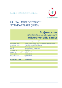 Boğmaca - T&uuml;rkiye Halk Sağlığı Kurumu