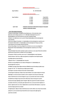 Kayıt Tarihleri ve Gerekli Belgeler İ&ccedil;in Tıklayınız