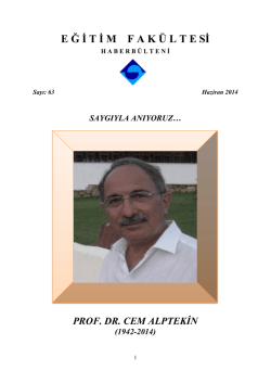 E Ğ İ T İ M    F A K Ü L T E Sİ