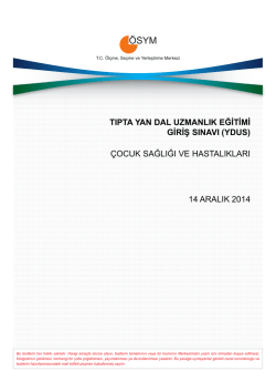 &ccedil;ocuk sağlığı ve hastalıkları 14 aralık 2014