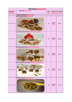E-Katalog - Safran Lokum