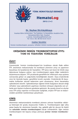 hematolog - T&uuml;rk Hematoloji Derneği