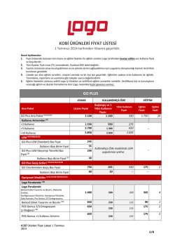 Logo Yazılım GO Plus Fiyat Listesi