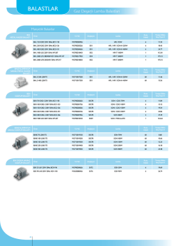 g&uuml;ncel fiyat listesi