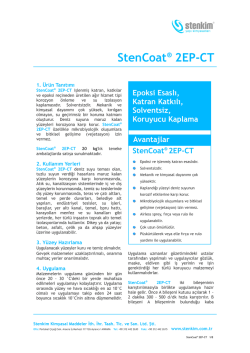 StenCoat&reg; 2EP-CT