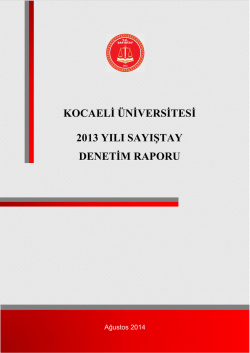 Kocaeli &Uuml;niversitesi