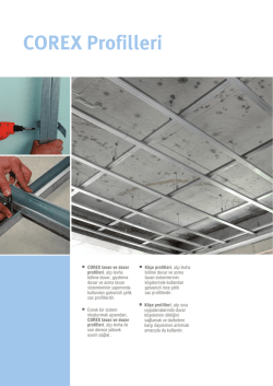 COREX Profilleri