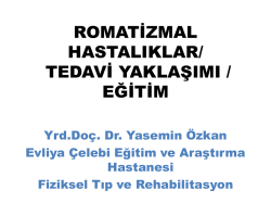 romatizmal hastalıklar