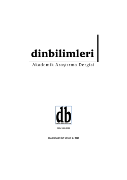 dinbilimleri