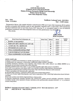 Sayı z2516 Tarih : l|ll2l20l4 A